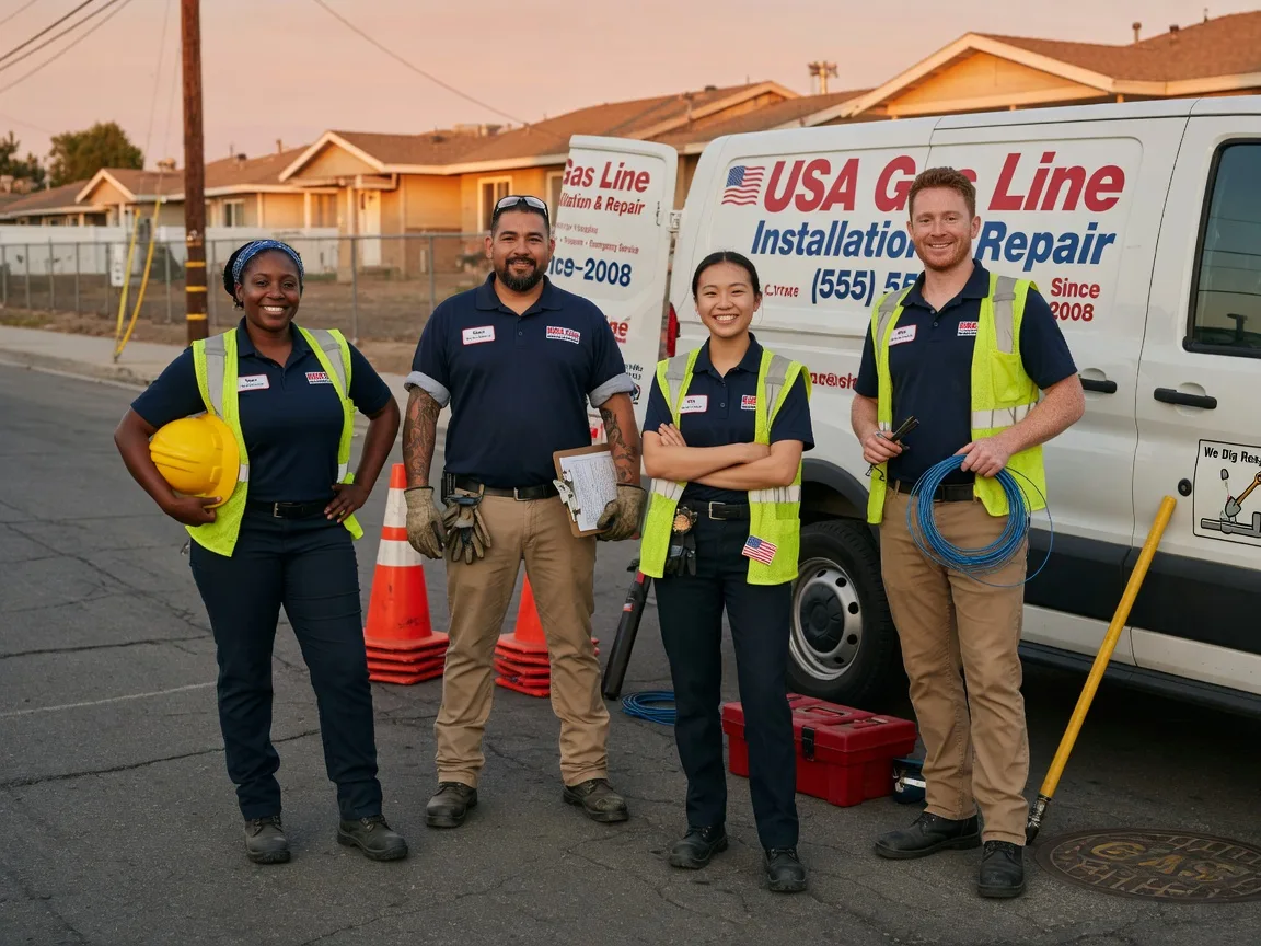 Gas Line Installation company in Oskaloosa, IA
